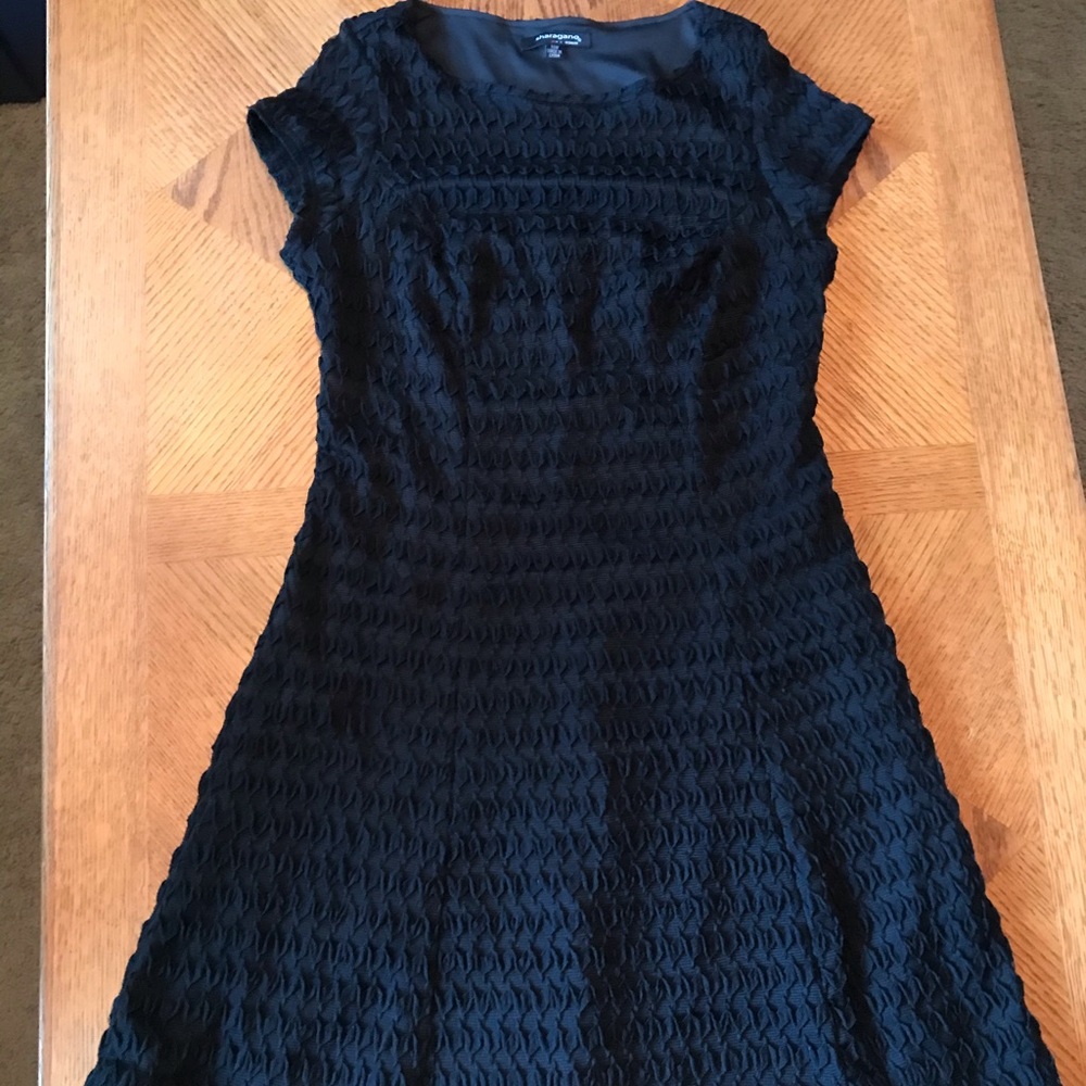 Modest Black Stretch Dress